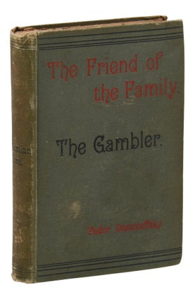 Item #140948871 The Friend of the Family; and The Gambler (Vizetelly's One-Volume Novels...