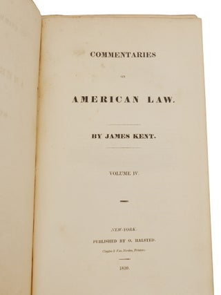 Commentaries on American Law