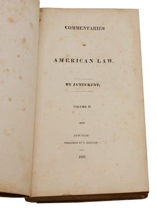 Commentaries on American Law