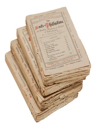 The Anti-Philistine: A Monthly Magazine & Review of Belles-Lettres: Also a Periodical of Protest. (Complete run)