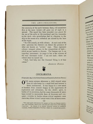 The Anti-Philistine: A Monthly Magazine & Review of Belles-Lettres: Also a Periodical of Protest. (Complete run)