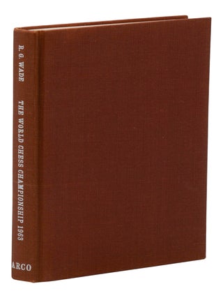 The World Chess Championship 1963: M.M. Botvinnik c. Tigran Petrosian (Signed by Bobby Fischer)