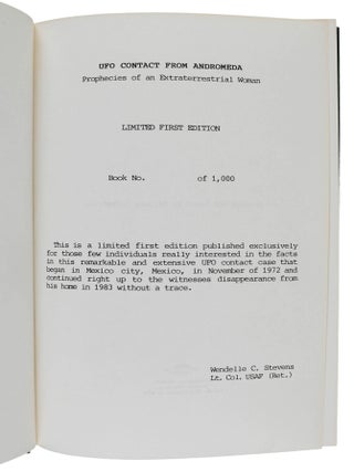 UFO Contact from Andromeda: Prophecies of an Extraterrestrial Woman