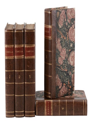 Item #140948972 Camilla: A Picture of Youth. Frances Burney, Frances d'Arblay