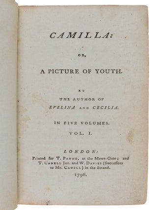 Camilla: A Picture of Youth