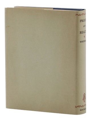 Process and Reality: An Essay in Cosmology, Gifford Lectures Delivered in the University of Edinburgh During the Session 1927-28.