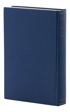 Process and Reality: An Essay in Cosmology, Gifford Lectures Delivered in the University of Edinburgh During the Session 1927-28.