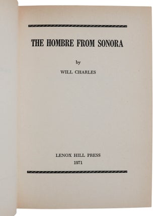 The Hombre from Sonora