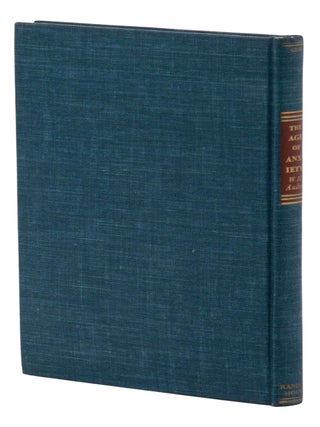 The Age of Anxiety: A Baroque Eclogue