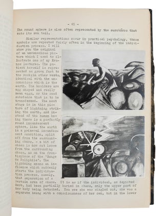 Archive of Carl Jung Lecture Notes including Dream Analysis, Interpretation of Visions, Modern Psychology, The Process of Individuation, Dream Symbols.