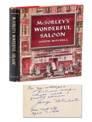 Item #140949015 McSorley's Wonderful Saloon. Joseph Mitchell