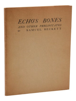 Echo's Bones and Other Precipitates