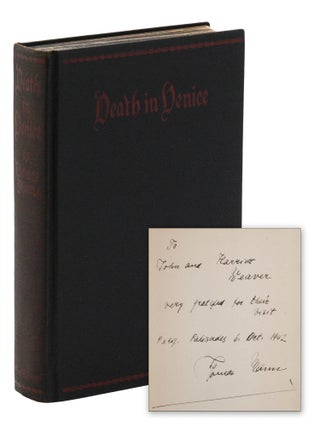 Item #140949042 Death in Venice. Thomas Mann