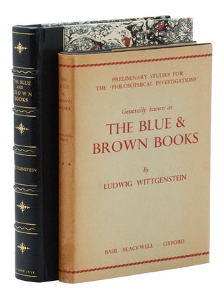 Item #140949044 The Blue and Brown Books. Ludwig Wittgenstein