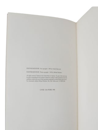 Bukowski: Photographs 1977-1991