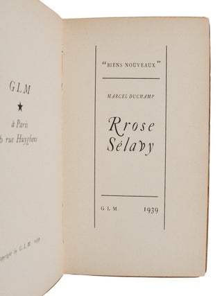 Rrose Selavy