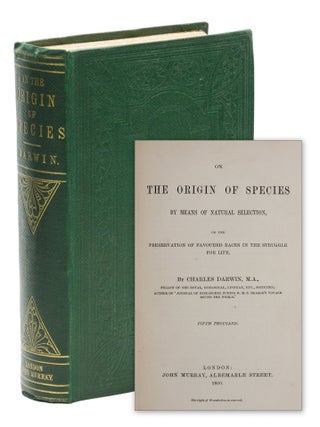 Item #140949121 On the Origin of Species by Means of Natural Selection, or the Preservation of...