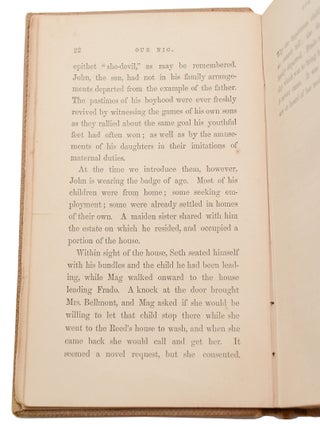Our Nig; or, Sketches from the Life of a Free Black, in a Two-Story White House, North. Showing that Slavery's Shadows Fall Even There. By "Our Nig."