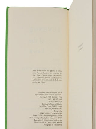 Revenge of the Lawn: Stories 1962-1970