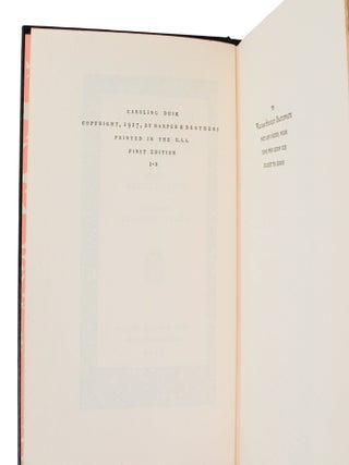 Caroling Dusk: An Anthology of Verse by Negro Poets