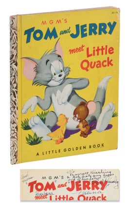 Item #140949206 Tom and Jerry Meet Little Quack. A Little Golden Book. M-G-M Cartoons, Joseph...