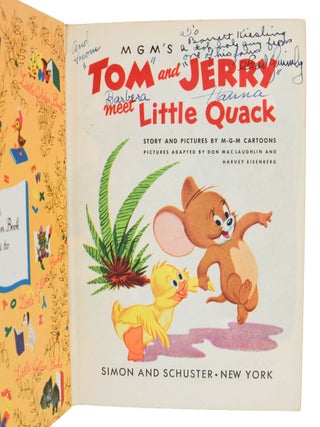 Tom and Jerry Meet Little Quack. A Little Golden Book.