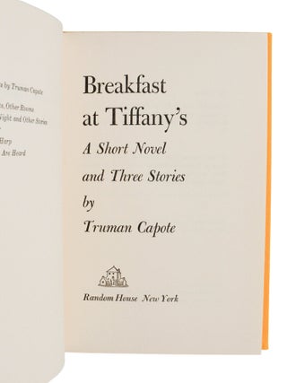 Breakfast at Tiffany's: A Short Novel and Three Stories