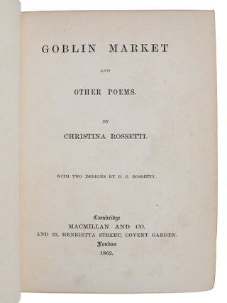 Goblin Market and Other Poems