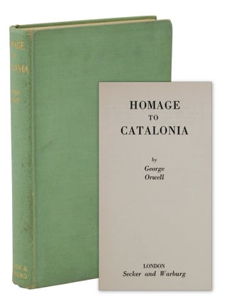 Item #140949318 Homage to Catalonia. George Orwell