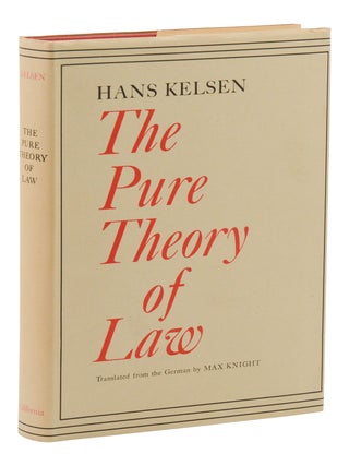 Item #140949319 The Pure Theory of Law. Hans Kelsen, Max Knight