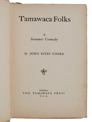 Tamawaca Folks: A Summer Comedy