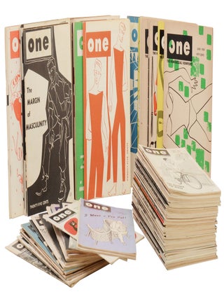 Item #140949356 ONE Magazine: The Homosexual Viewpoint (104 early issues). Don Slater, Ann Carll...