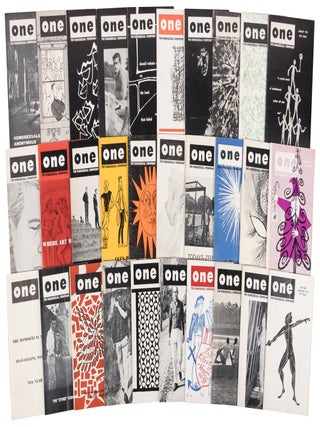 ONE Magazine: The Homosexual Viewpoint (104 early issues)