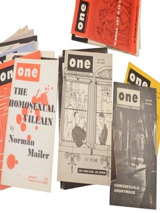 ONE Magazine: The Homosexual Viewpoint (104 early issues)