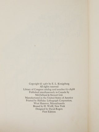 From the Mixed-Up Files of Mrs. Basil E. Frankweiler