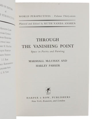 Through the Vanishing Point: Space in Poetry and Painting