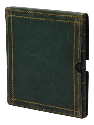 Handwritten 19th century book of riddles, trifles, conundrums, and puzzles