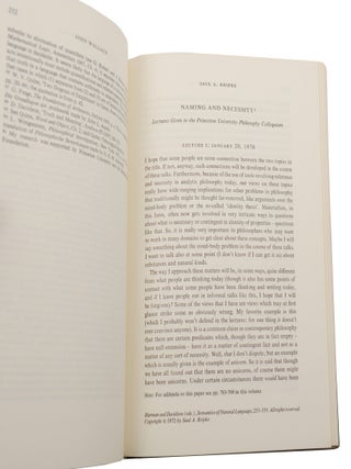 "Naming and Necessity" (in) Semantics of Natural Language