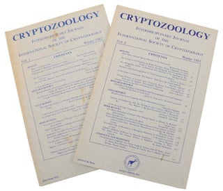 Cryptozoology: Interdisciplinary Journal of the International Society of Cryptozoology & The ISC Newsletter (Complete run of both publications)