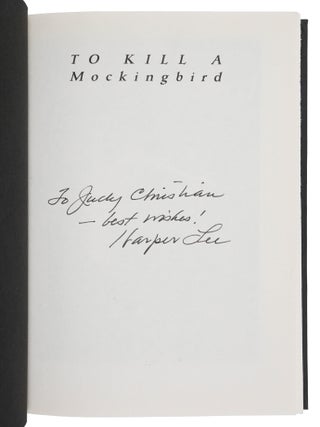 To Kill A Mockingbird