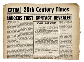 Item #140949429 20th Century Times (Vol. 1 No. 1). Orfeo Angelucci