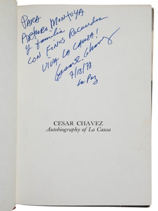 Cesar Chavez: Autobiography of La Causa