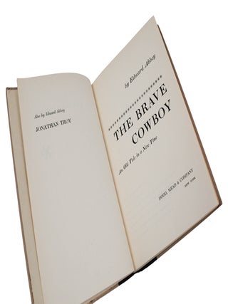 The Brave Cowboy: An Old Tale in a New Time