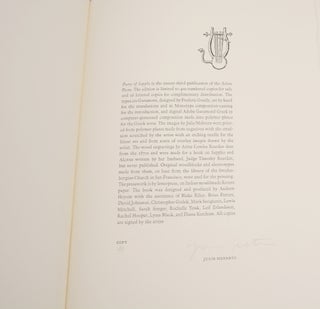 Poetry of Sappho