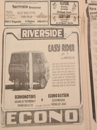 El Chicano: Una Ventana Abierto Para La Comunidad, Serving Southern California's Bilingual Population (156 issues)