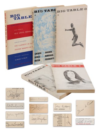 Item #140949543 Big Table (Complete run signed by 18 contributors, many multiple times). Irving...