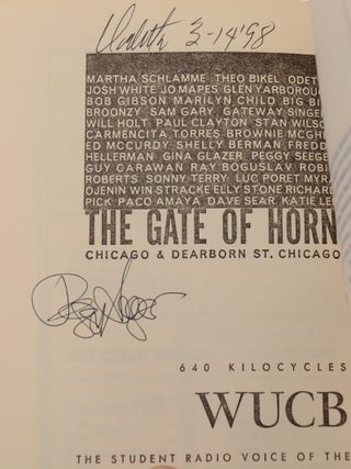 Big Table (Complete run signed by 18 contributors, many multiple times)