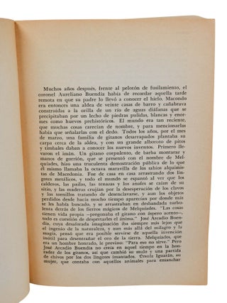 Cien Anos de Soledad (One Hundred Years of Solitude)