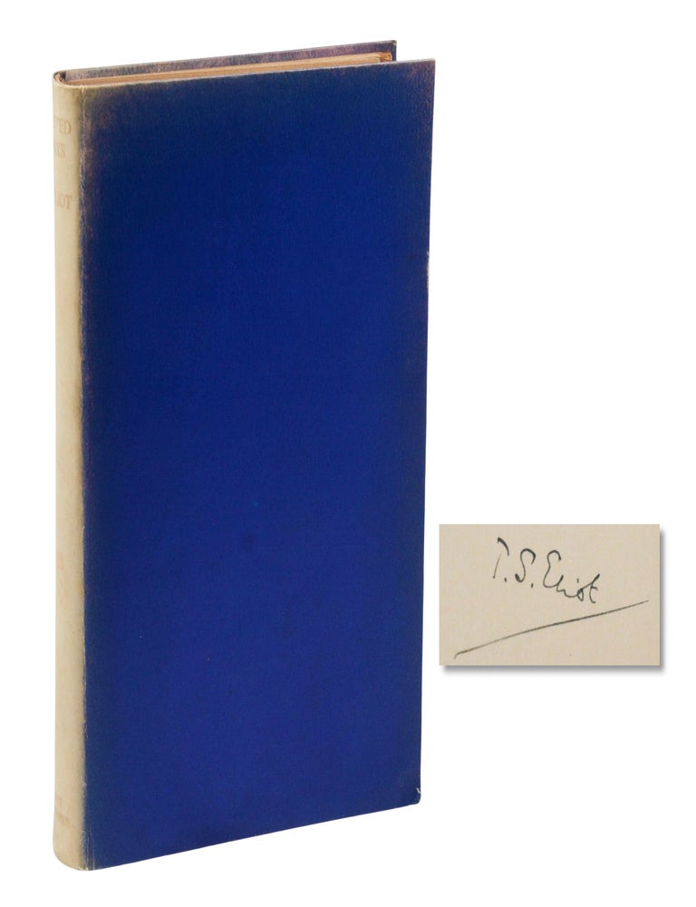Item #140949591 Selected Essays. T. S. Eliot.