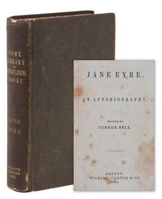 Item #140949599 Jane Eyre. Currer Bell, Charlotte Bronte